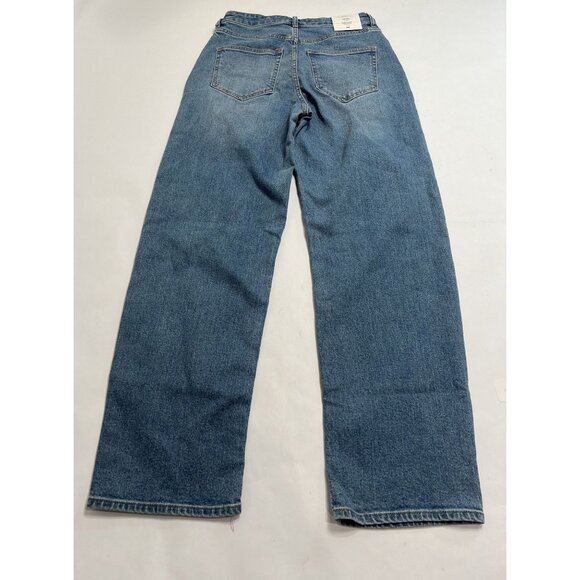 H&M Tapered High Waist Jeans in Blue - Picture 2 of 3
